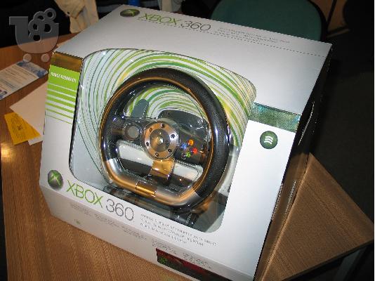 PoulaTo: XBOX 360 FORCE FEEDBACK WIRELESS TIMONI OLOKAINOURIO.